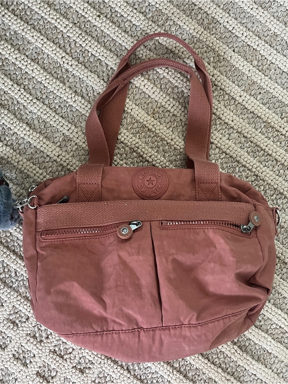 Kipling bag dusty pink